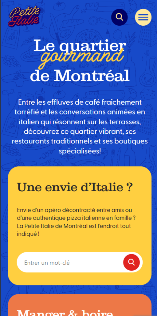 SDC petite italie - Mobile